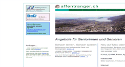 Desktop Screenshot of affentranger.ch